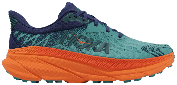 HOKA Challenger ATR 7 2E Wide Ceramic Vibrant Orange