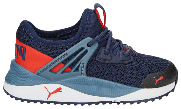 Puma Pacer Future Infant Peacoat Burnt Red