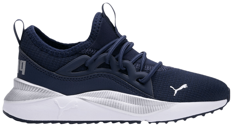 Puma Pacer Future Little Kid Allure   Peacoat Silver