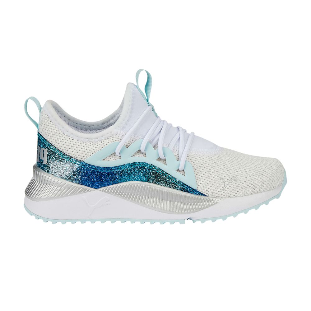Puma Pacer Future Allure Little Kid 'Night Out - White Light Aqua' | Kid's Size 3.5 - 387911-01