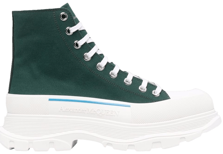 スニーカー Tread Slick Sneakers - Alexander Mcqueen - Green/White - Lea Buy Alexander McQueen Tread Slick Boot 'Green' - 604254
