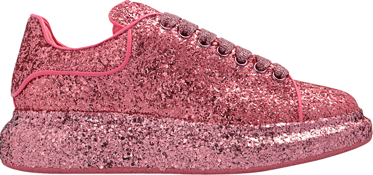 Alexander McQueen Wmns Oversized Sneaker 'Pink Glitter'
