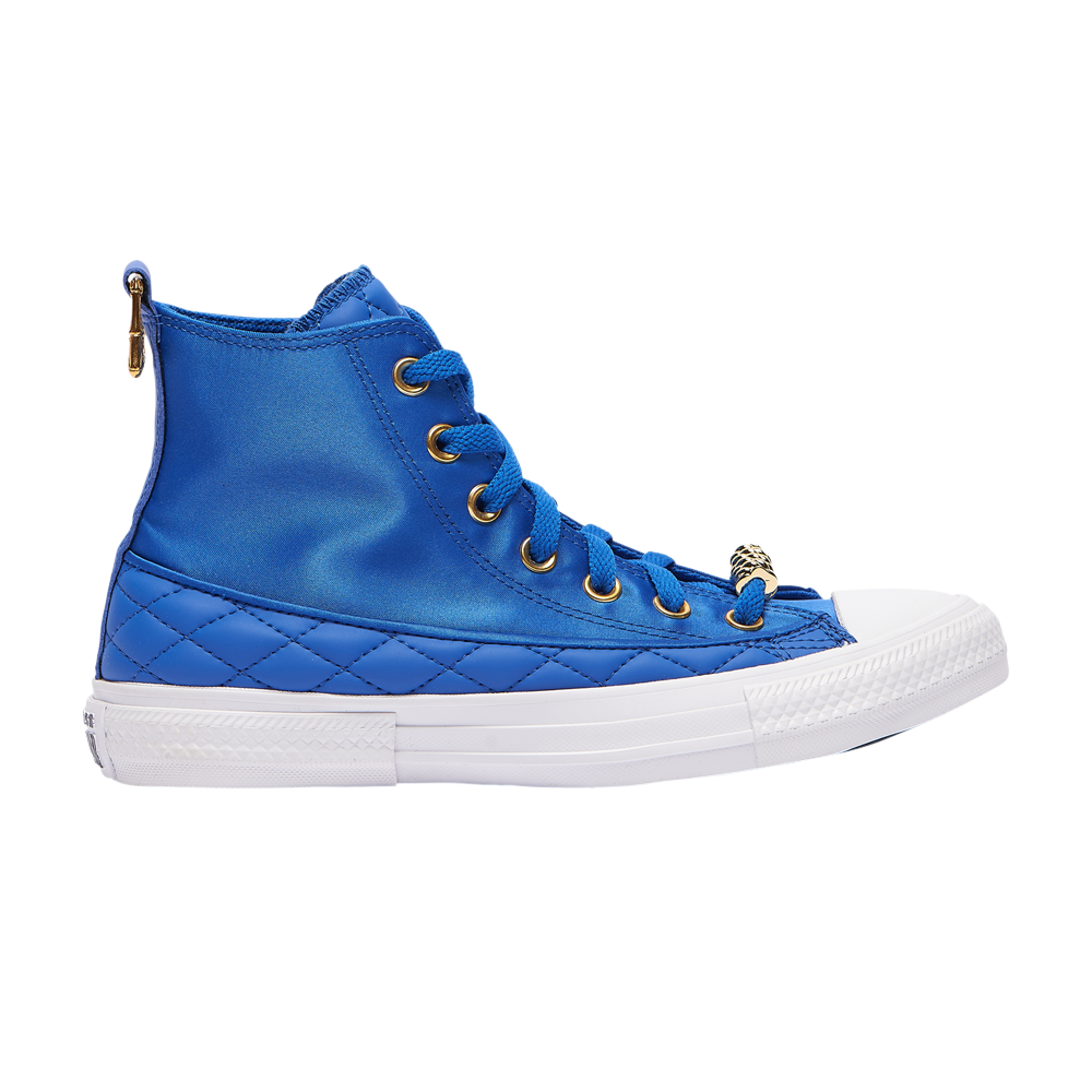 Pre-owned Converse Chuck Taylor All Star High 'shine - Game Royal' In Blue