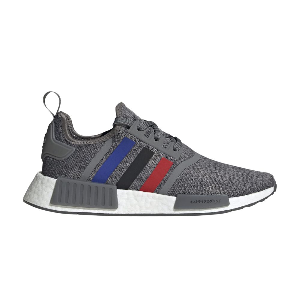 adidas NMD_R1 'Grey Scarlet Blue' | Men's Size 13.5