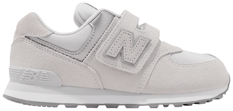 New Balance 574 Hook  Loop Little Kid Wide Summer Fog