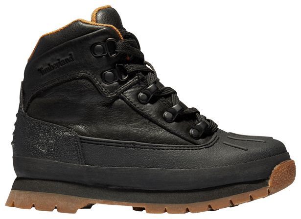 Euro Hiker Shell Toe Boot Toddler 'Black Gum'