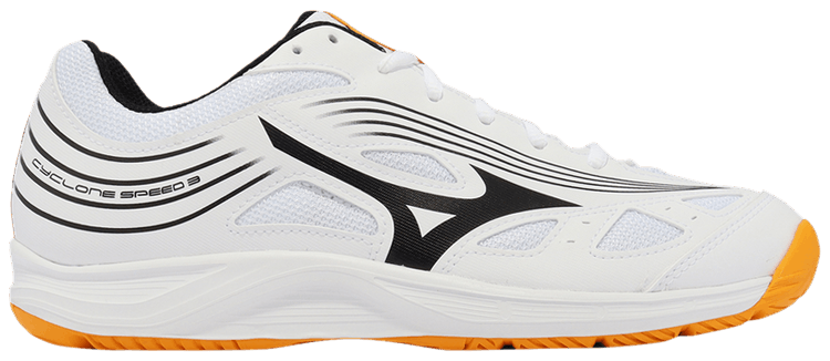 Cyclone Speed 3 'White Black Orange'