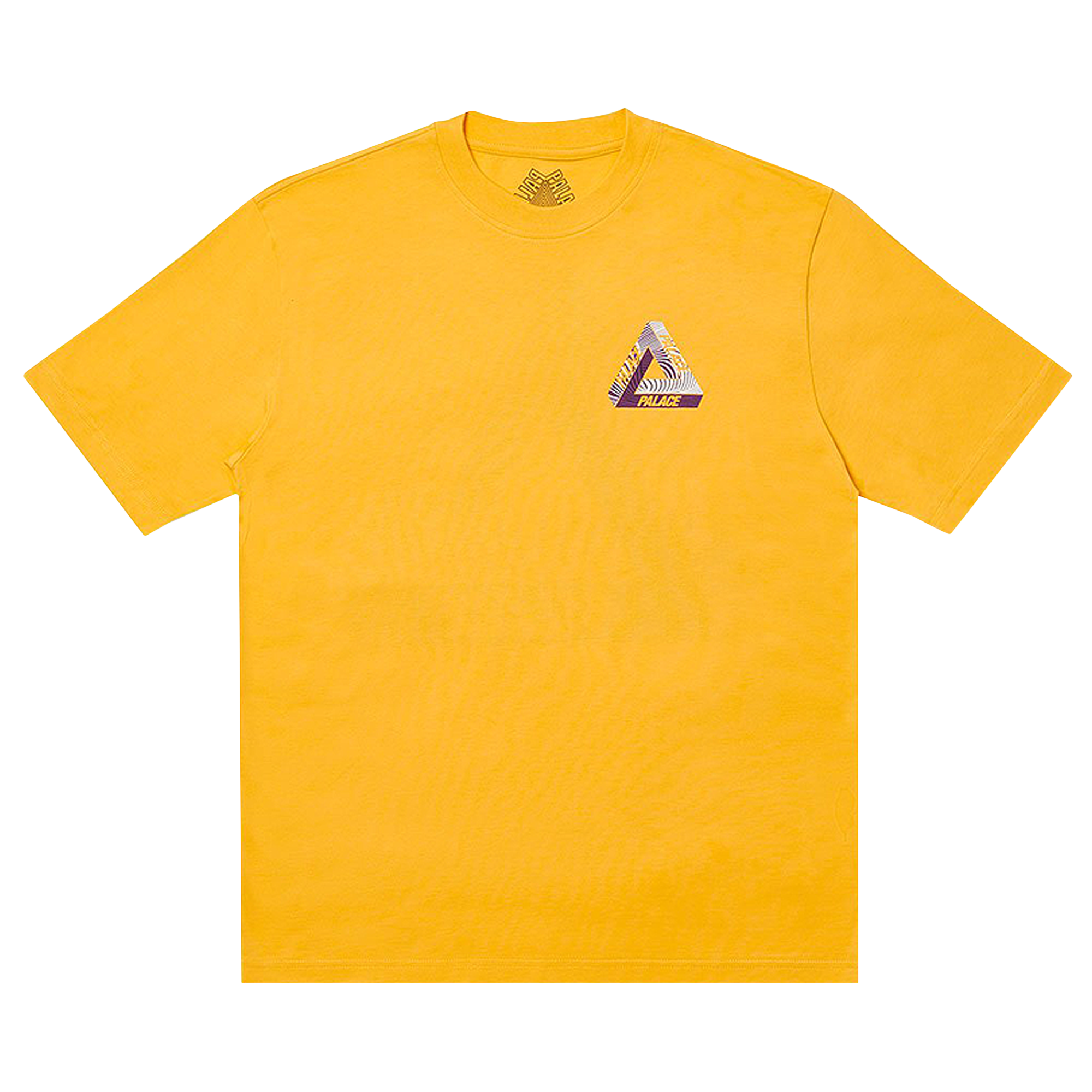 Pre-owned Palace Tri-tex T-shirt 'yellow'