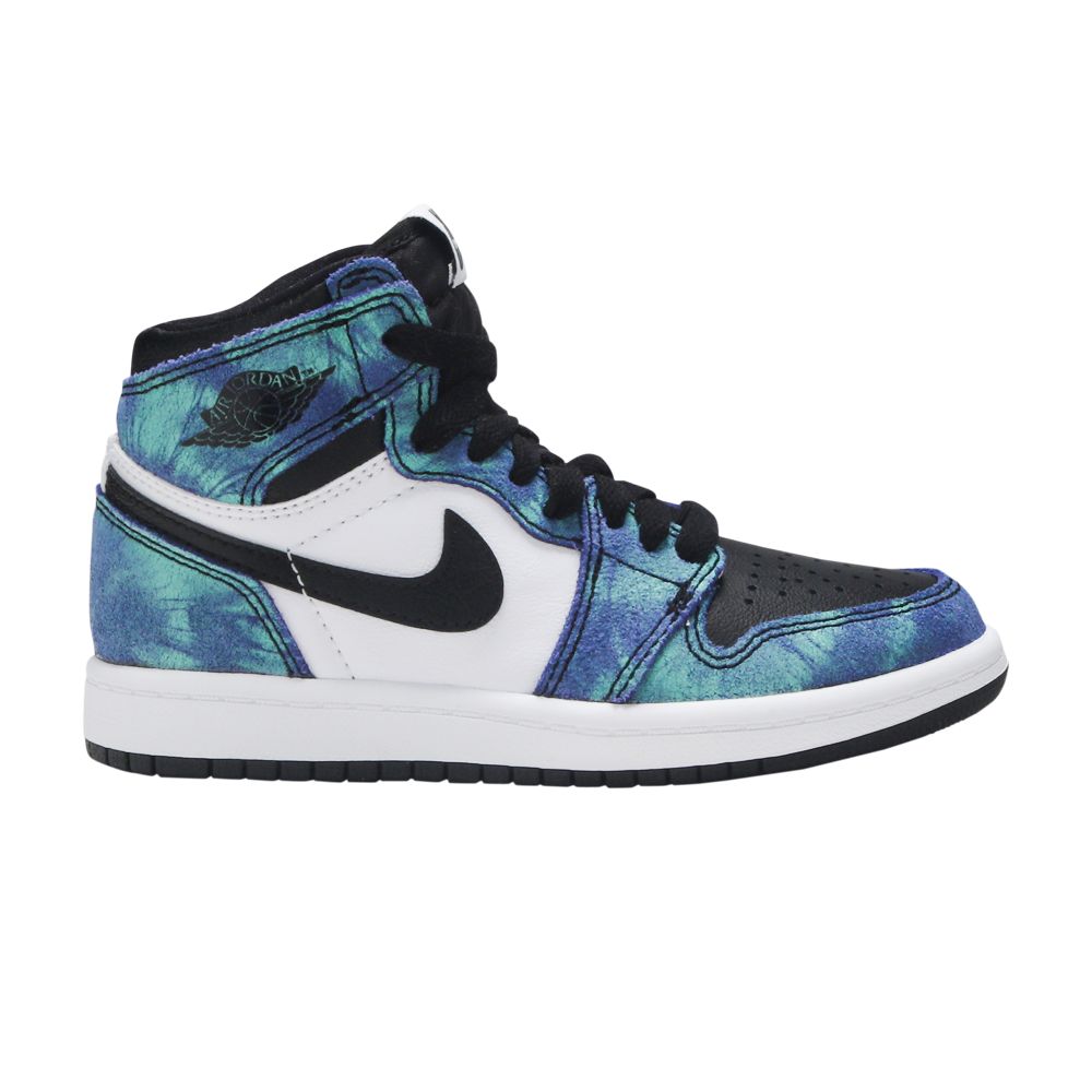 Air Jordan 1 Retro High OG PS 'Tie-Dye' | Green | Kid's Size 1.5