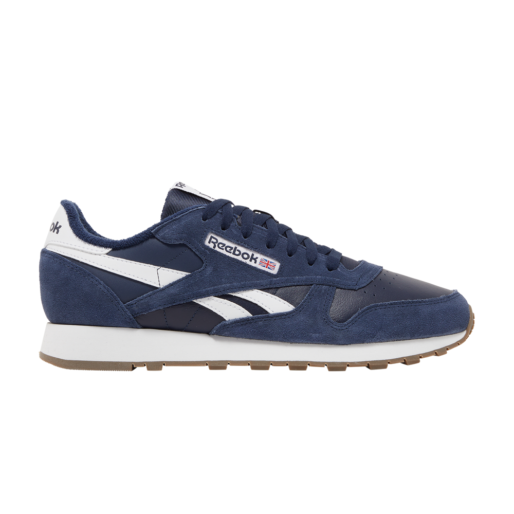 Pre-owned Reebok Classic Leather 'vector Navy' In Blue