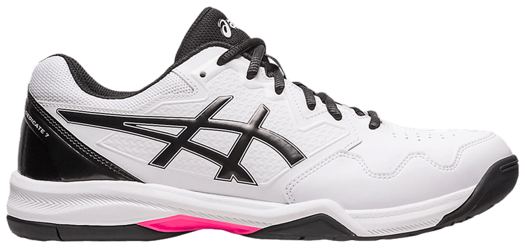 Asics Gel Dedicate 7 White Black Pink