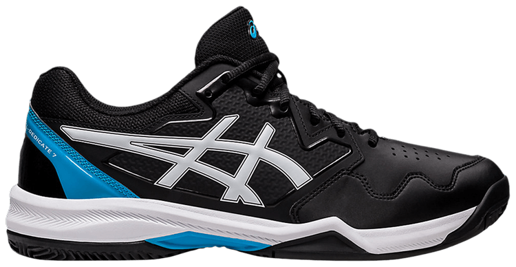 Asics Gel Dedicate 7 Clay Black Island Blue