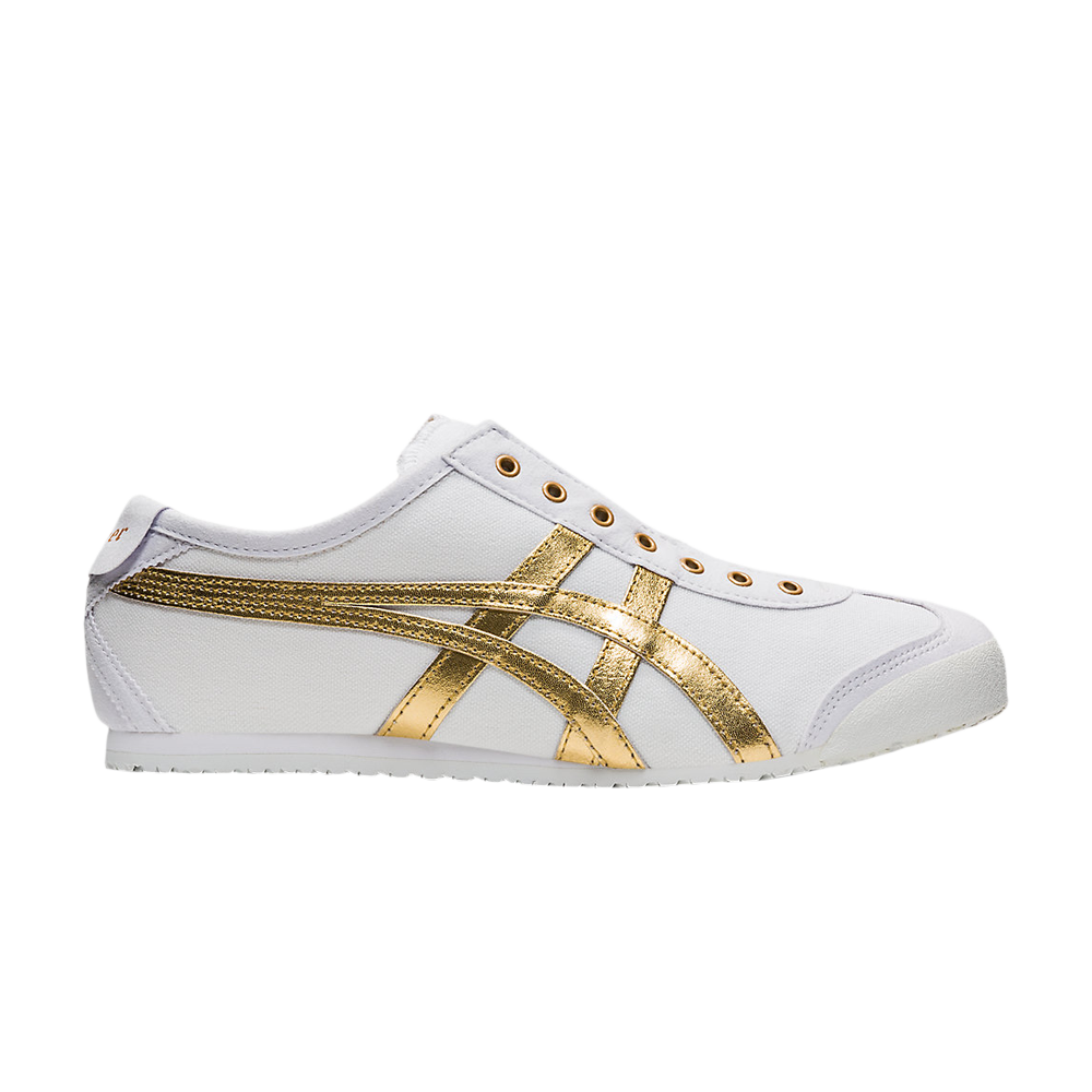 Pre-owned Onitsuka Tiger Mexico 66 Slip-on 'white Pure Gold'