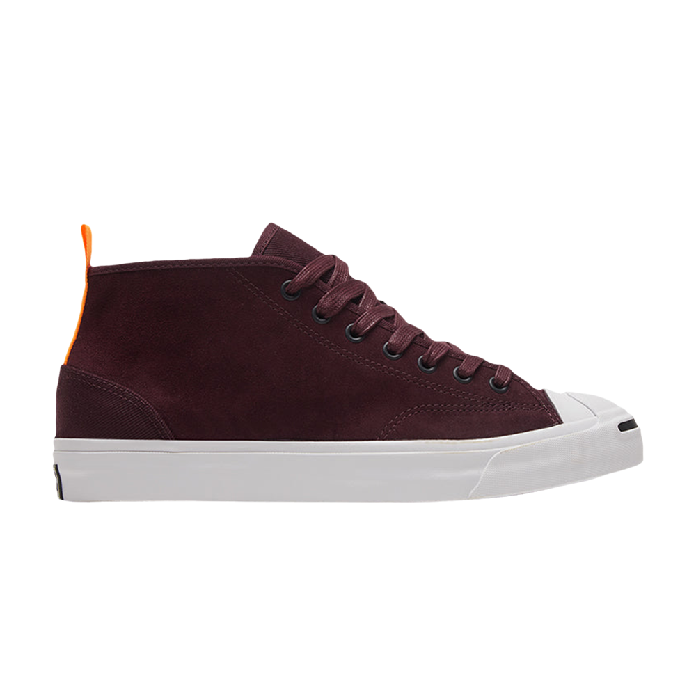 Pre-owned Converse Jack Purcell Mid 'deep Bordeaux' In Red