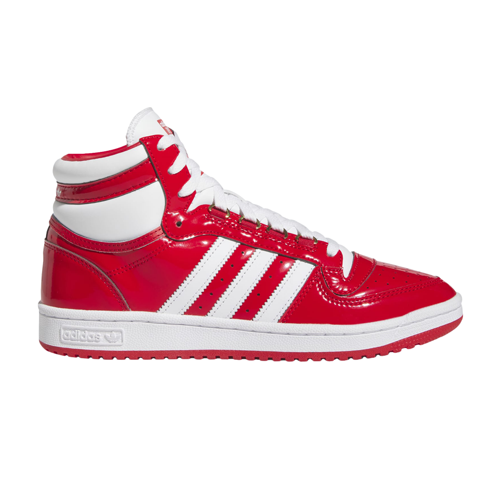 Pre-owned Adidas Originals Top Ten Rb 'scarlet White Gold' In Red