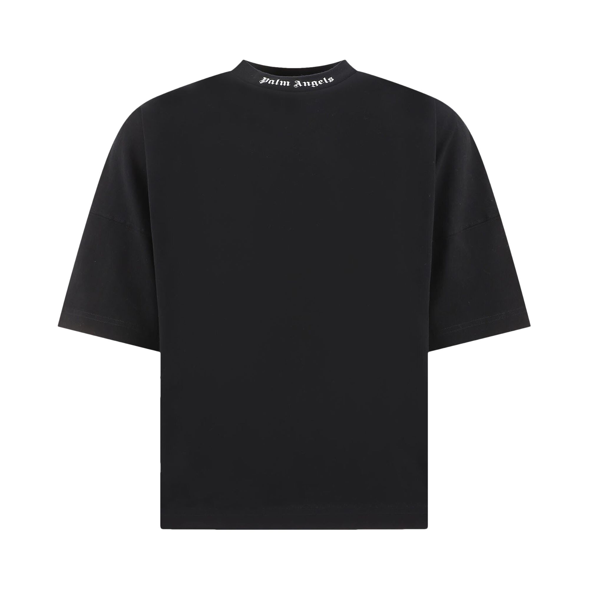 Palm Angels Classic Logo Over Tee 'Black/White' | Men's Size XL