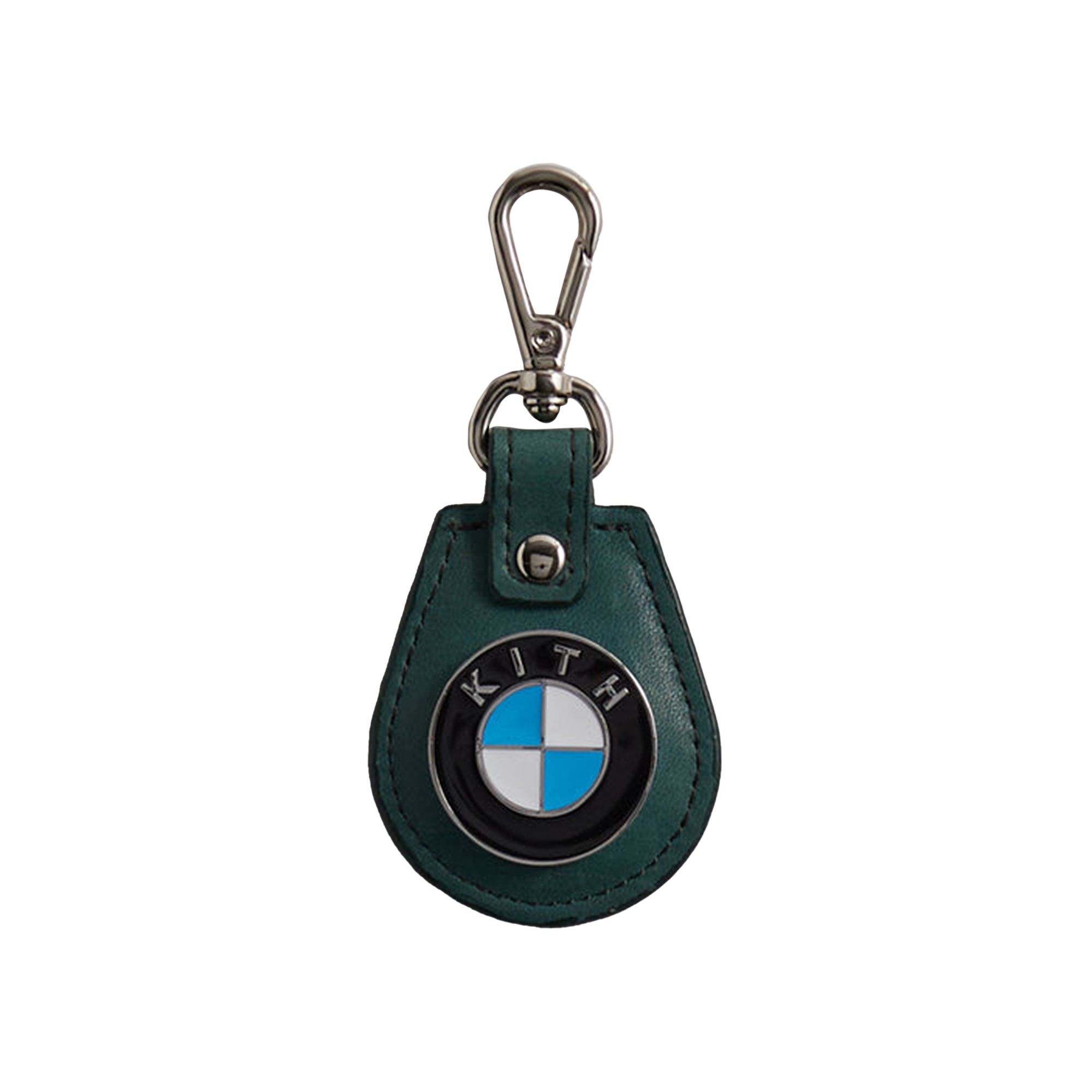 Kith For BMW Leather Keychain 'Vitality' | Green | Men's Size Onesize