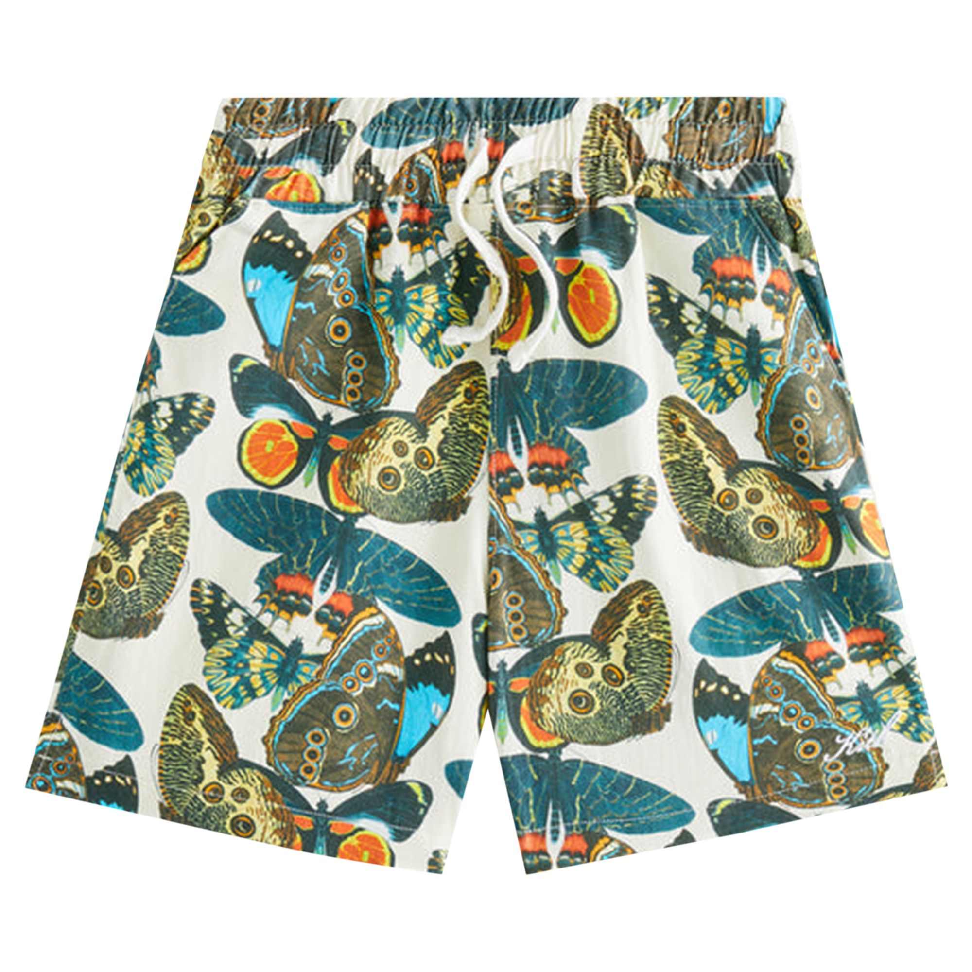 Kith Kids For AMNH Camp Short 'White' | Multi-Color | Kid's Size 2