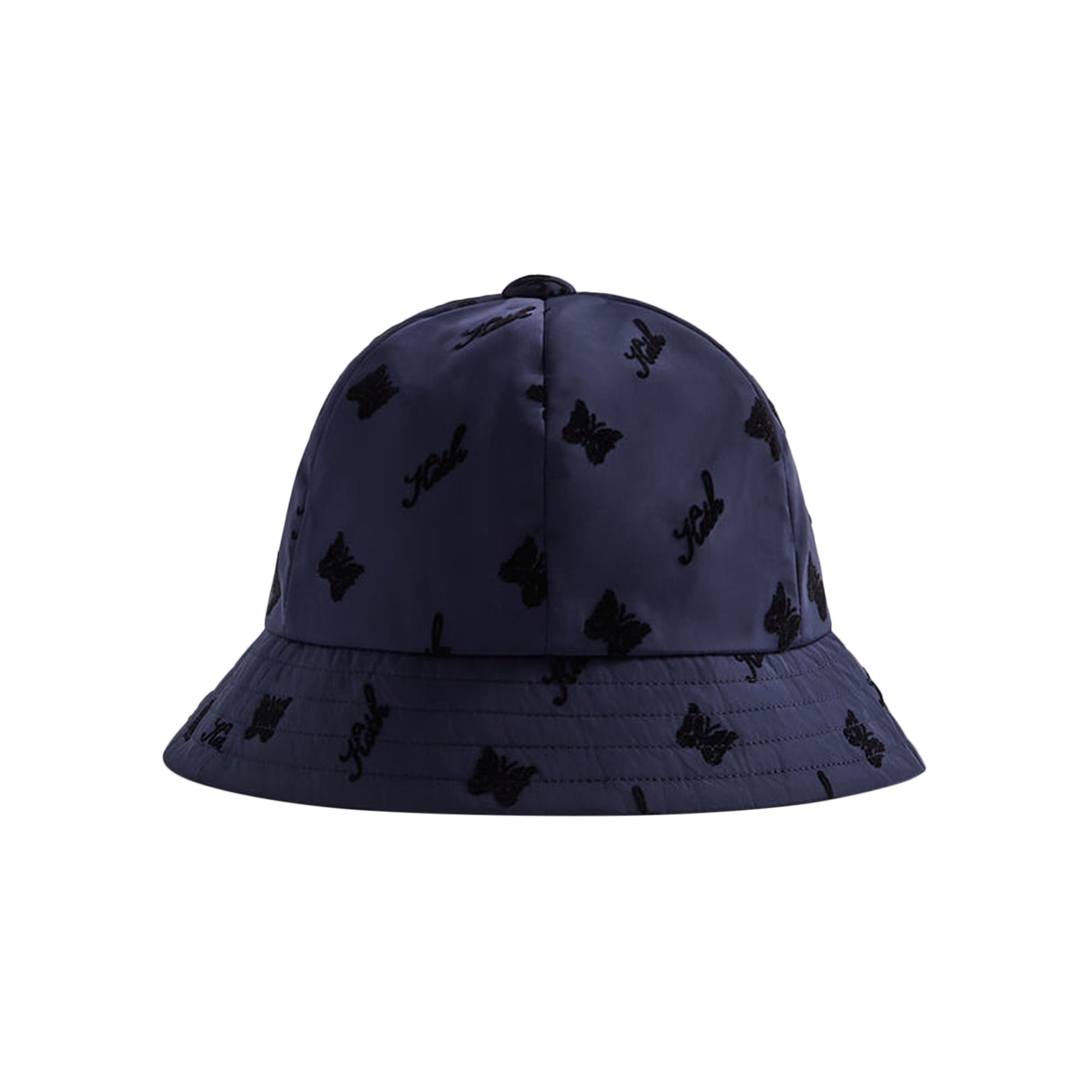 Pre-owned Kith For Needles Bermuda Bucket Cap 'nocturnal' | Blue | Men's Size S/m