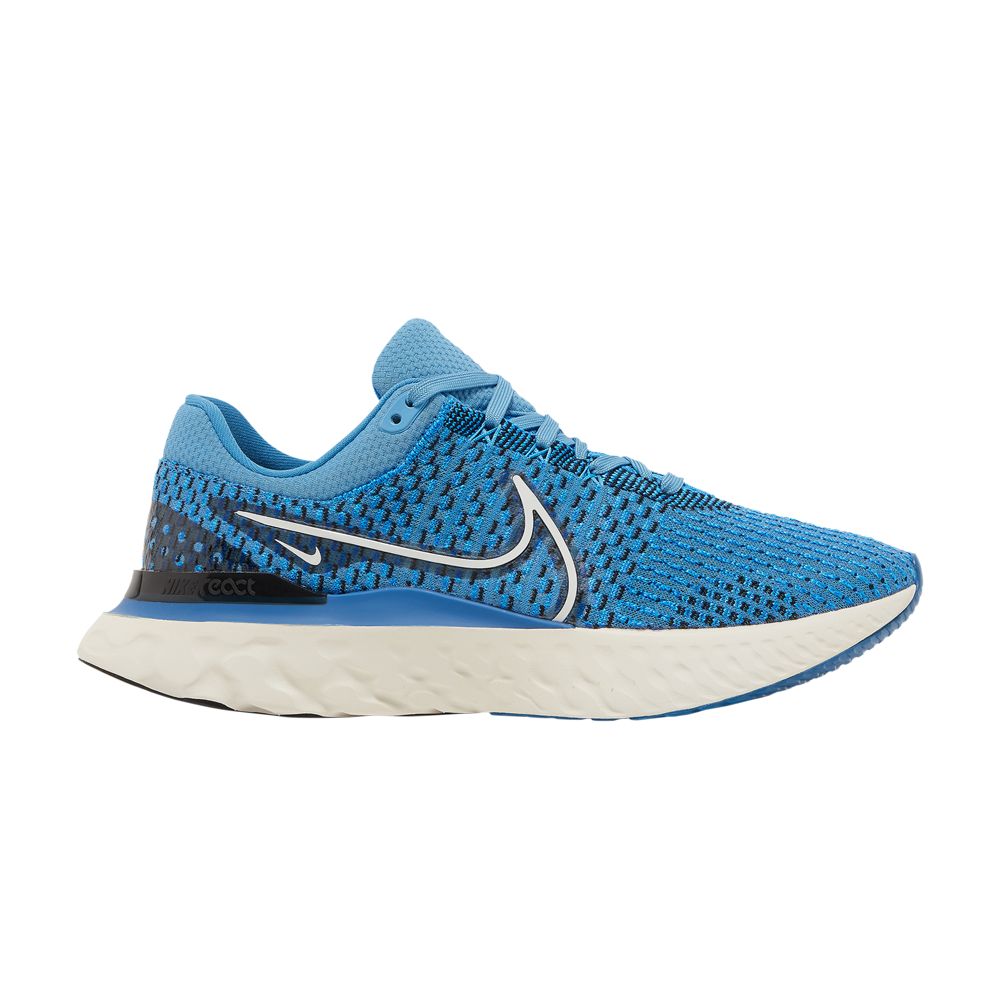Nike React Infinity Run Flyknit 3 'Dutch Blue Black' | Men's Size 8 - DH5392-400