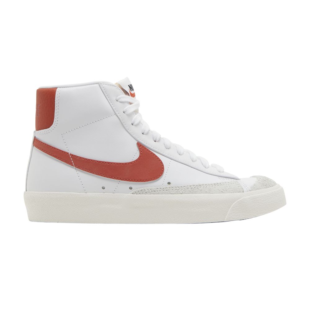Pre-owned Nike Wmns Blazer Mid '77 'white Orange'