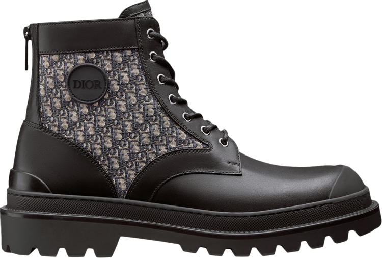 Dior Explorer Ankle Boot 'Dior Oblique - Black'