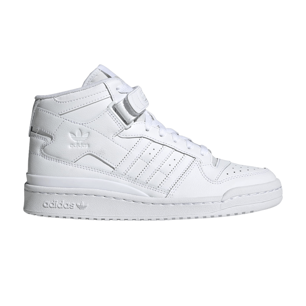 forum mid triple white