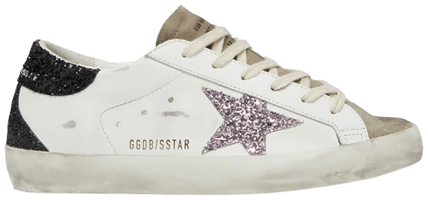 Buy Golden Goose Wmns Superstar 'White Mauve Pink Glitter' GWF00102