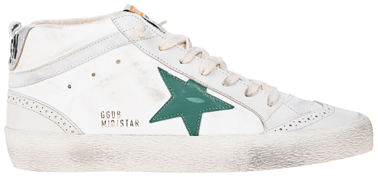 Buy Golden Goose Wmns Mid Star Cream Green GWF00122 F004133 15426 GOAT CA
