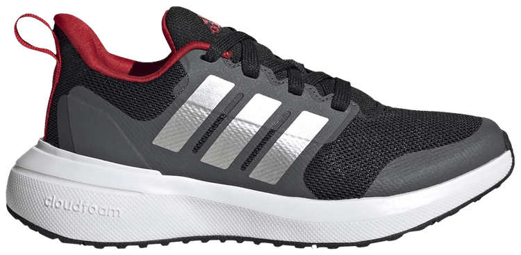 Adidas FortaRun 20 J Black Silver Red