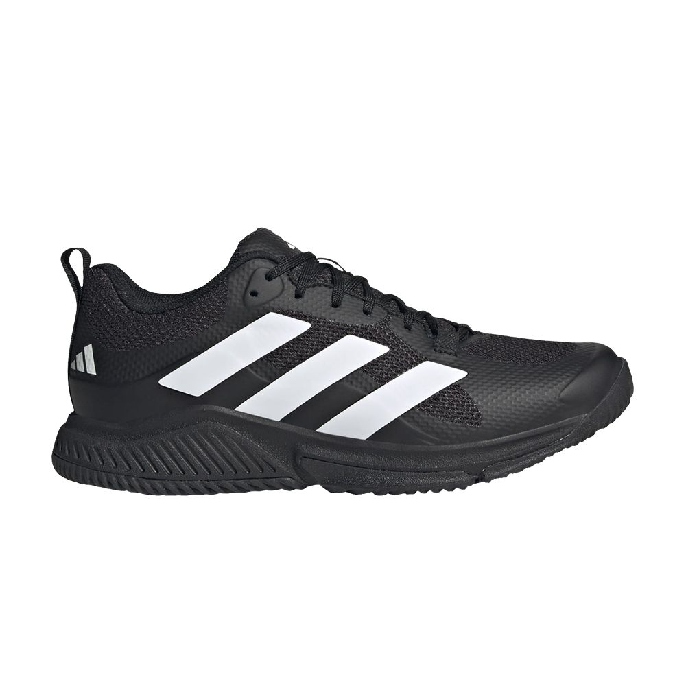 Pre-owned Adidas Originals Wmns Court Team Bounce 2.0 'black White'