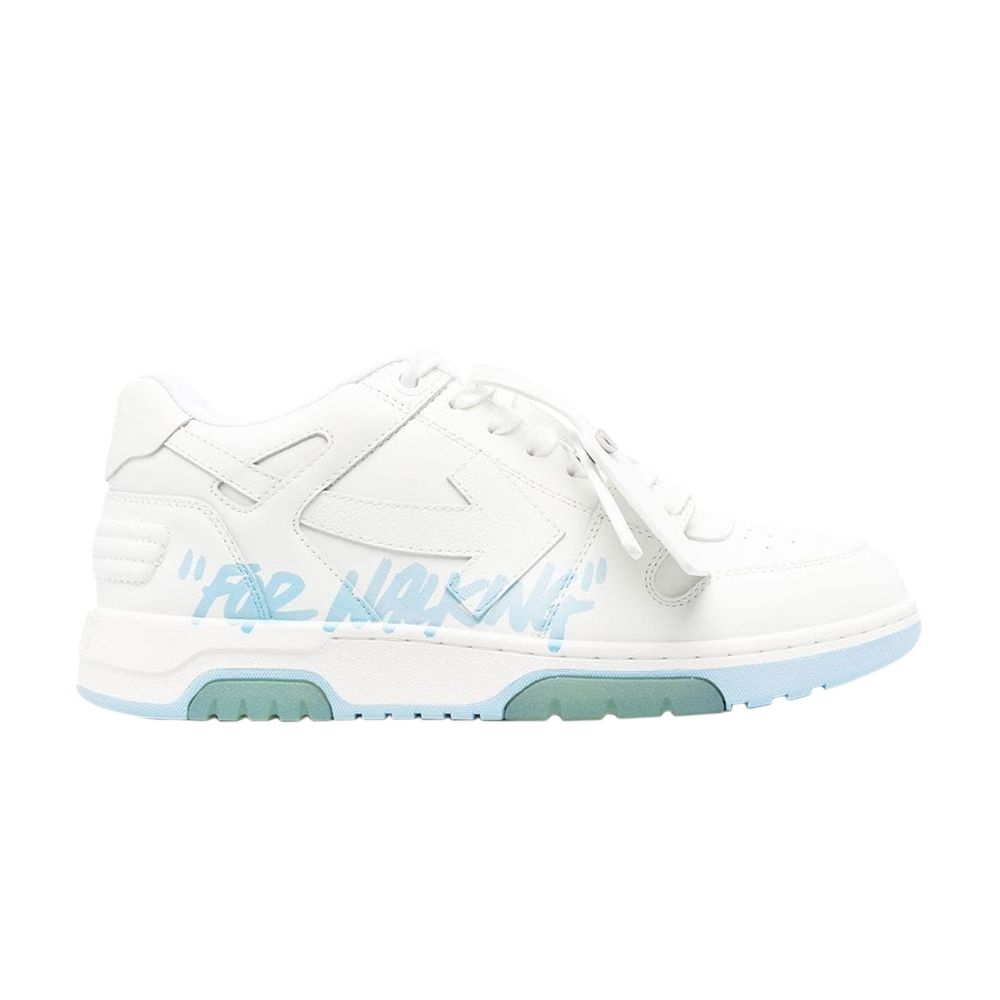 Pre-owned Off-white Out Of Office 'for Walking - White Light Blue' | Men's Size 42
