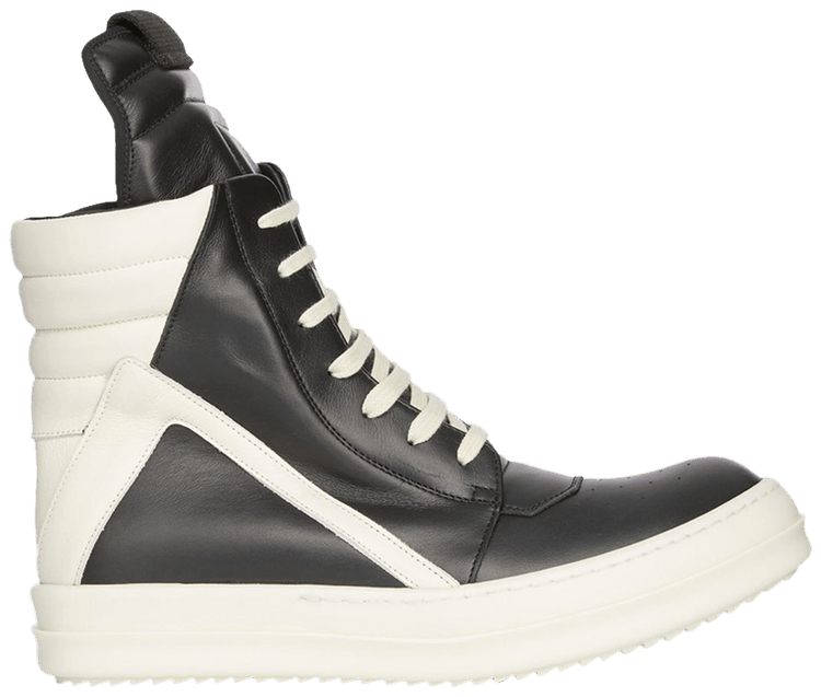 Buy Rick Owens Wmns EDFU Geobasket 'Black Milk' - RP01C5894 LPO 911 | GOAT