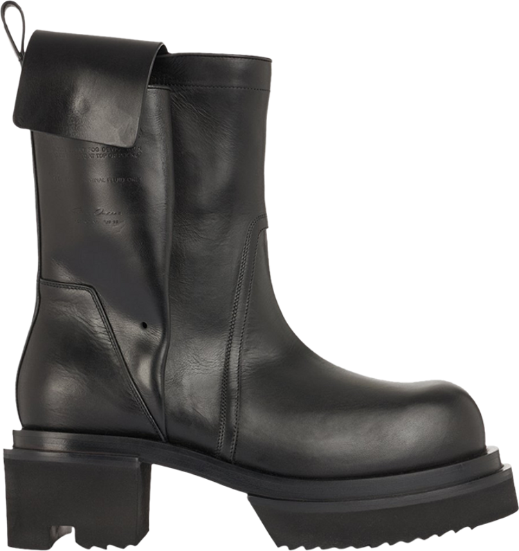 Buy Rick Owens Pull On Fogpocket Bogun Boot 'Black' - RR01B1835 LEX 99 ...