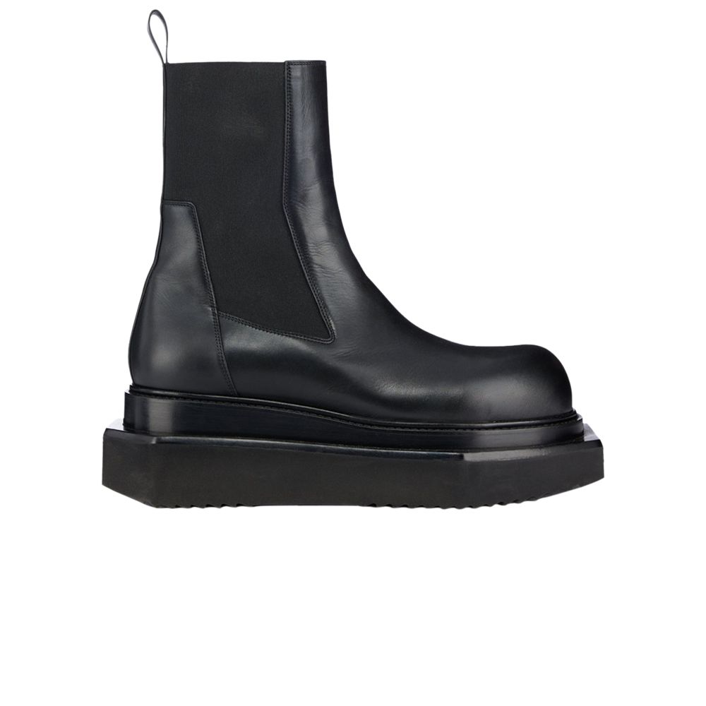 Pre-owned Rick Owens Beatle Turbo Cyclops Boot 'black' | Men's Size 46