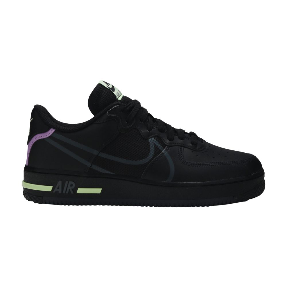 Nike Air Force 1 React 'Violet Star' | Black | Men's Size 12