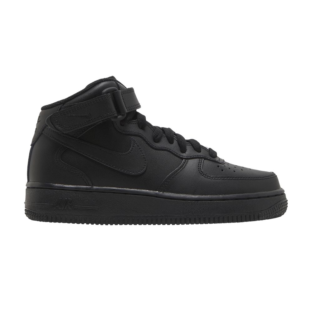 Pre-owned Nike Wmns Air Force 1 '07 Mid 'triple Black'