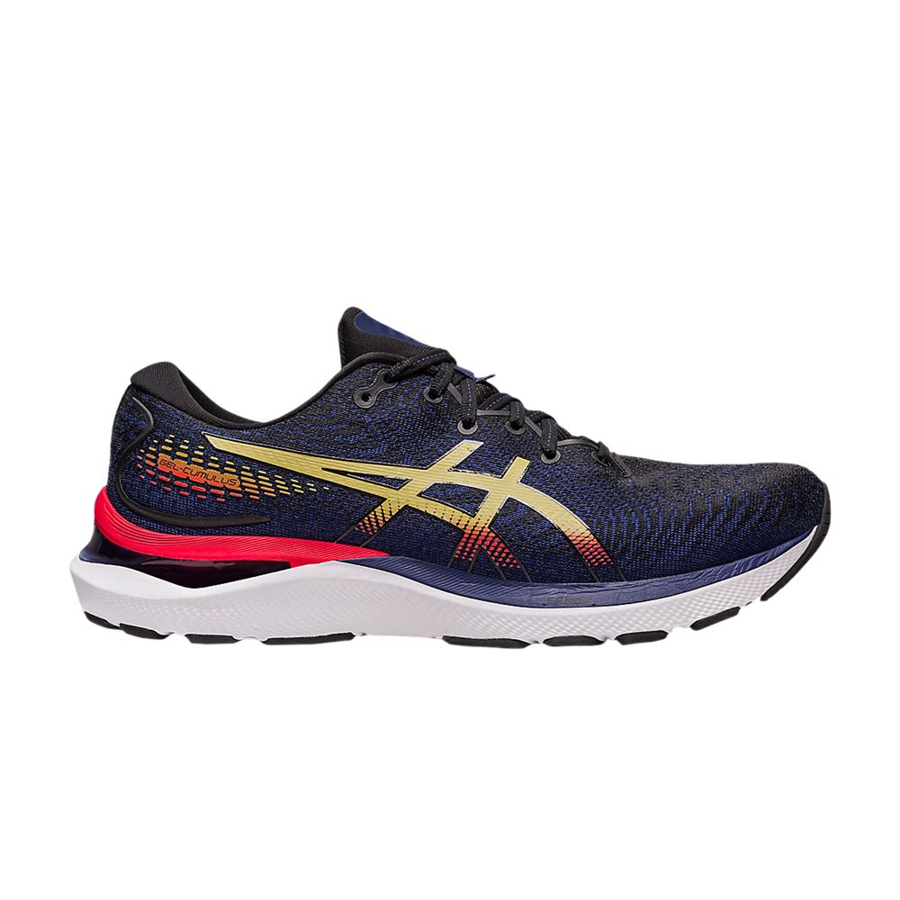 ASICS Gel Cumulus 24 'Navy Olive Oil' | Blue | Men's Size 9