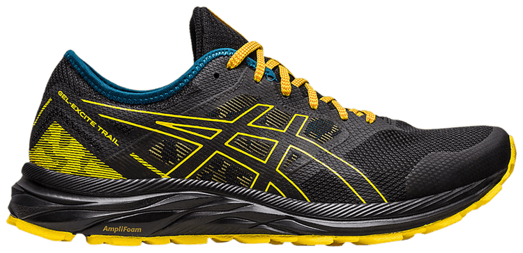 Asics Gel Excite Trail Black Golden Yellow