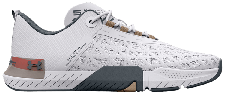 Under Armour TriBase Reign 5 White Sahara