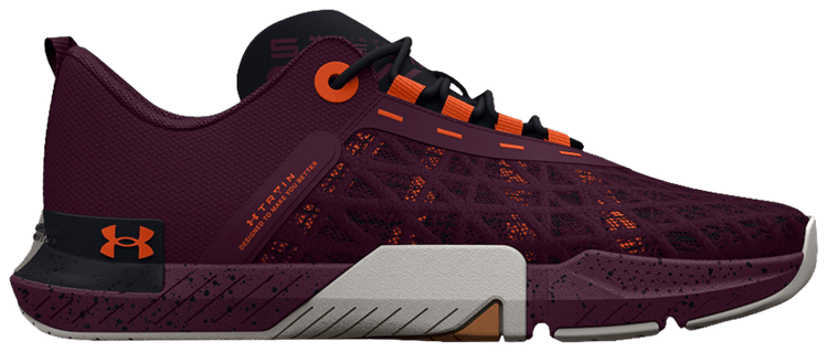 Under Armour TriBase Reign 5 Purple Stone Orange