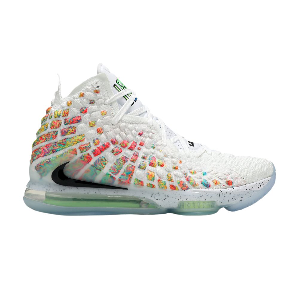 Nike LeBron 17 'Air Command Force' | White | Men's Size 11.5