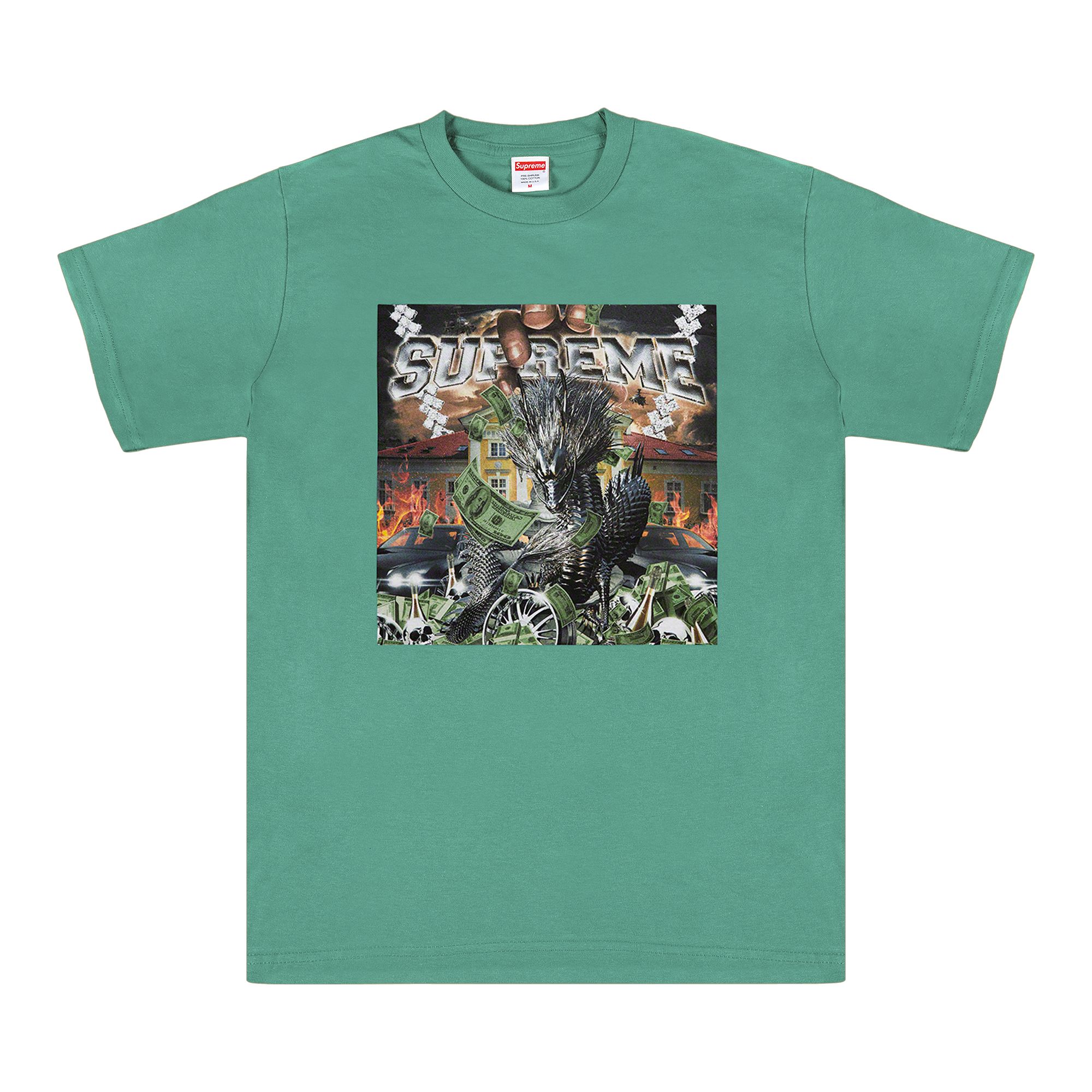 Supreme Dragon Tee 'Dusty Teal' | Men's Size M