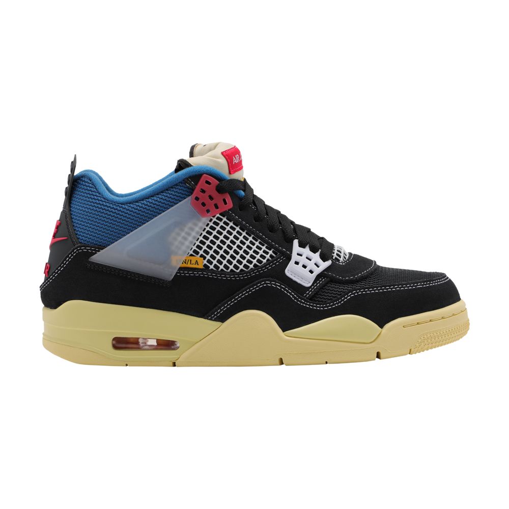 Union LA x Air Jordan 4 Retro 'Off Noir' | Black | Men's Size 9