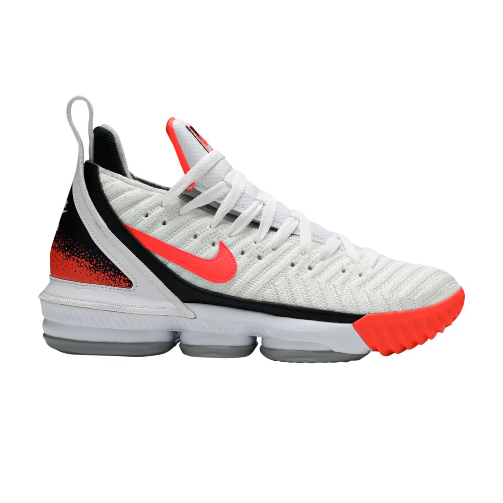Nike LeBron 16 'Air Tech Challenge Hot Lava White' | Men's Size 12