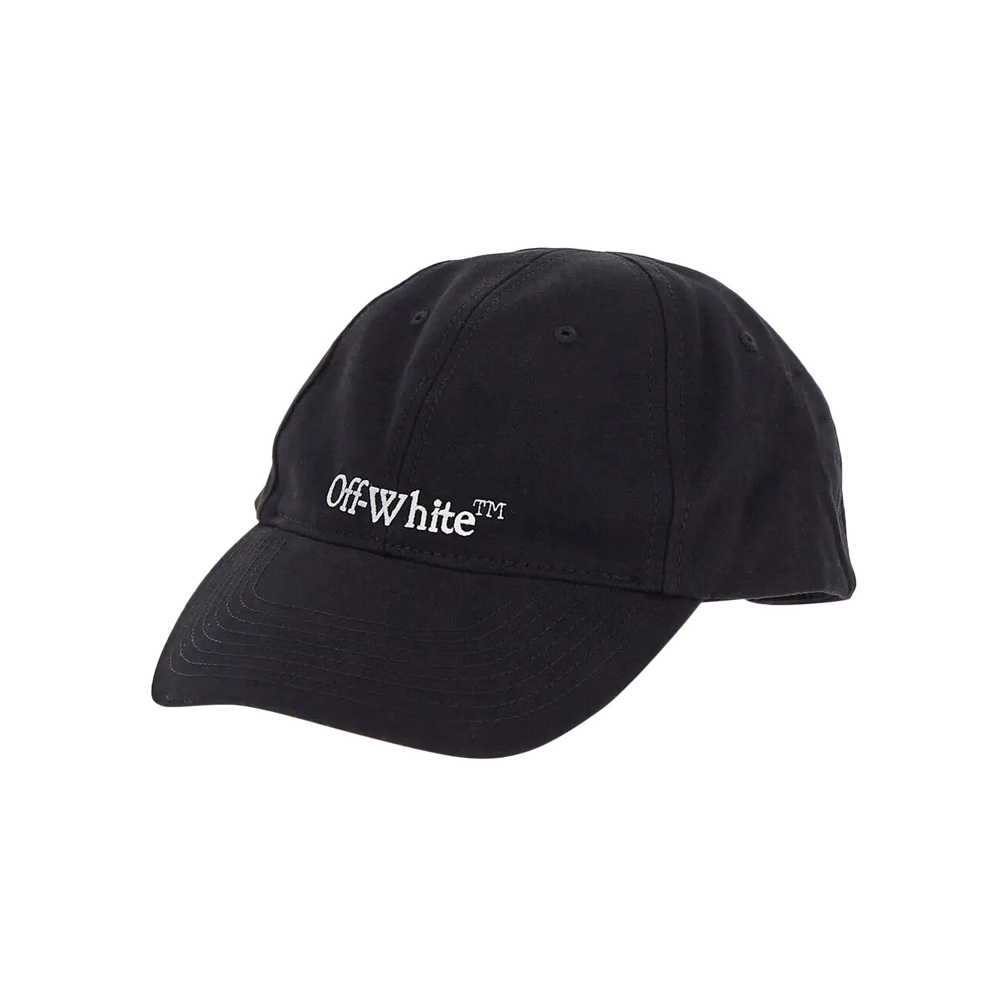 Pre-owned Off-white Bookish Base Cap 'black'