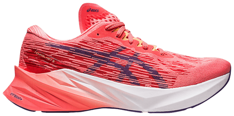 Asics Wmns Novablast 3 Papaya Dusty Purple