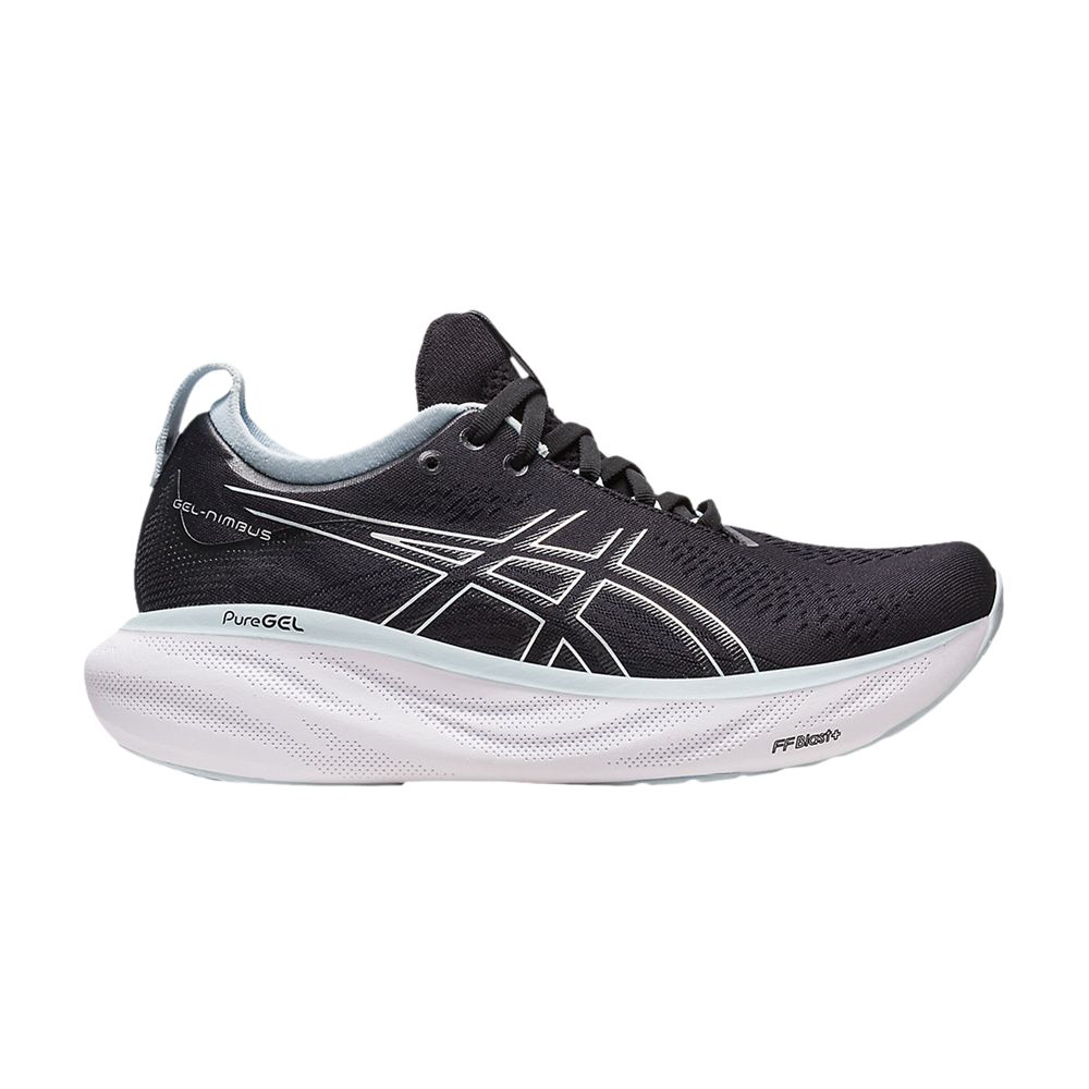 Pre-owned Asics Wmns Gel Nimbus 25 'black Reborn Blue'