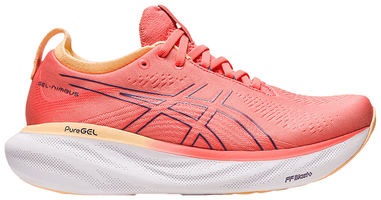 Asics Wmns Gel Nimbus 25 Papaya Dusty Purple