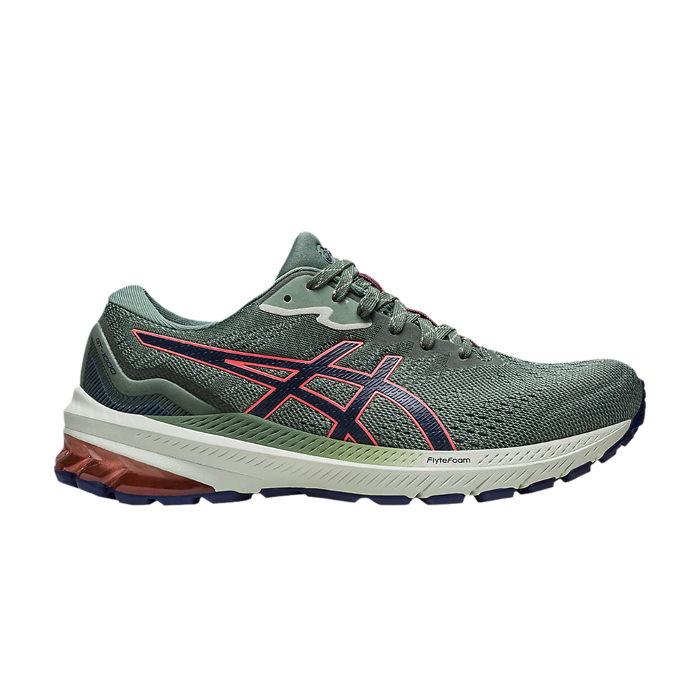 Pre-owned Asics Wmns Gt-1000 11 Tr 'nature Bathing - Papaya' In Green